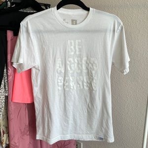 LAST CHANCE  ✨ PRICE FIRM ✨ Be A Good Person Signature T-Shirt Monochrome White